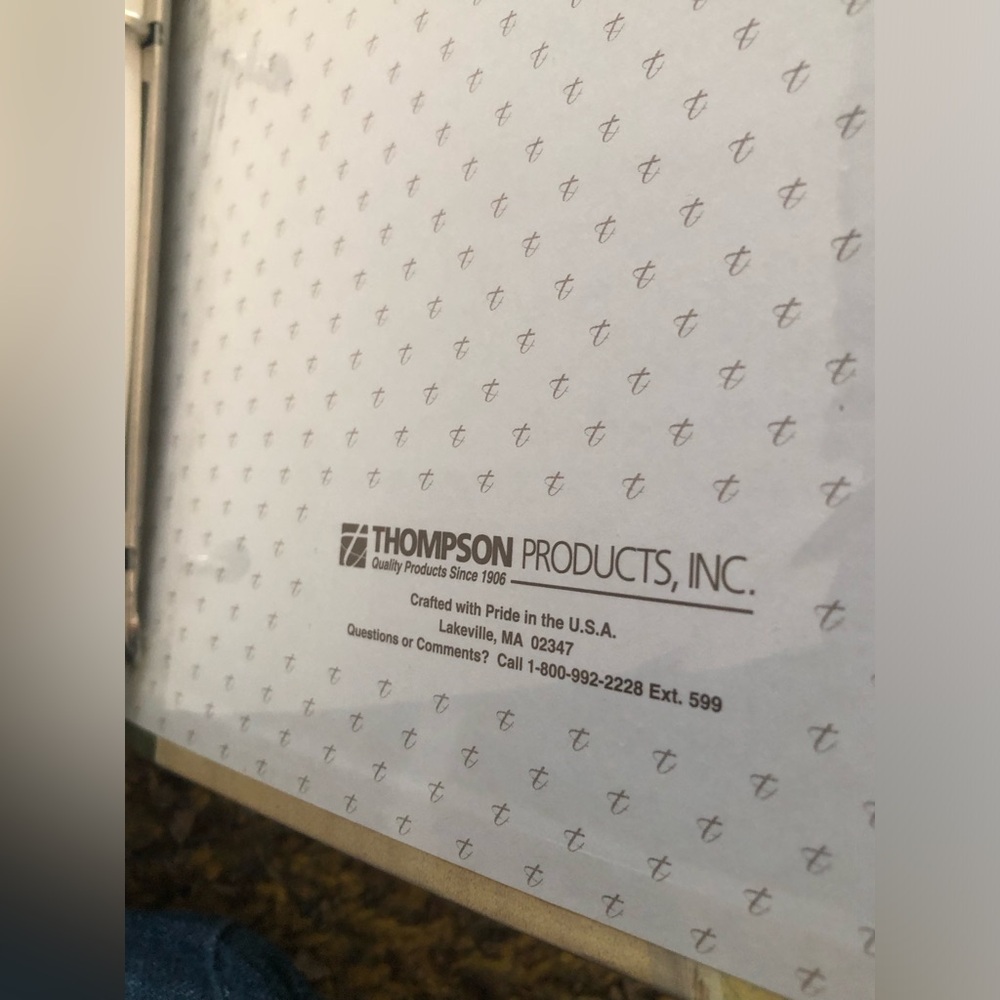 Vintage Photo Album Magnetic Pages Acid-Free Heavy Duty New Old Stock Thompson